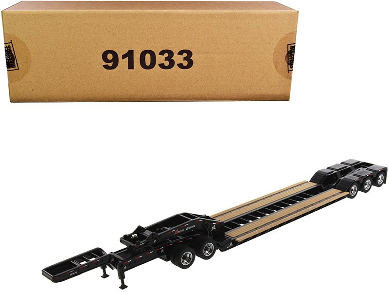 XL 120 Low-Profile HDG Outrigger Style Trailer with Jeep and 2 Boosters "Transport Series" 1/50 Diecast Model by Diecast Masters  free shipping USA