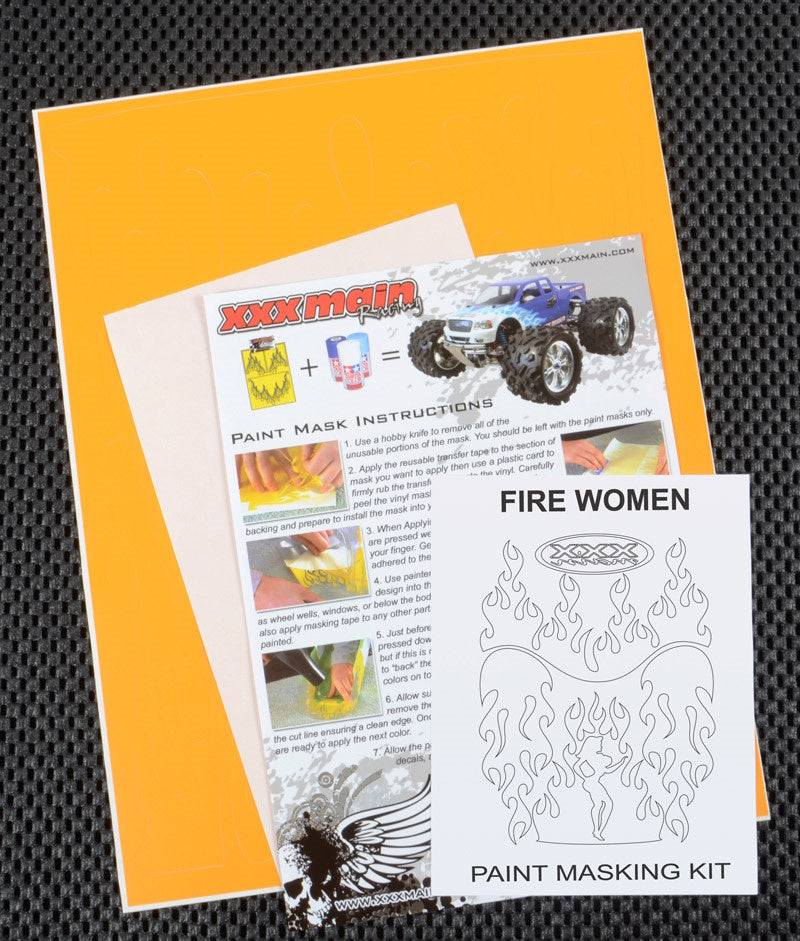 XXX Main 053L Fire Women Paint Mask