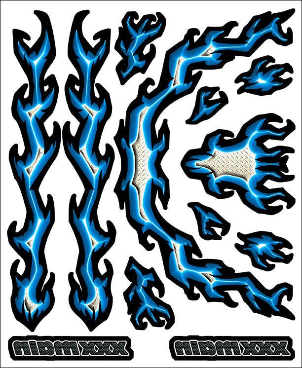 XXX Main XXXR005 XXXtreme Volts Internal Graphic - RC decals