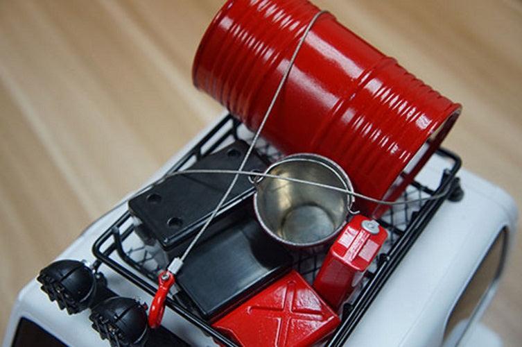 Yeah Racing YA-0373 1/10 RC Rock Crawler Accessories Steel Wire Rope w/Hook