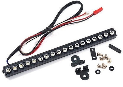 Yeah Racing YA-0507BK 1/10 Aluminum White LED Light Bar Black For Crawler