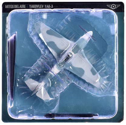 Yakovlev Yak-3 Fighter Aircraft "14th GvIAP VVS of the Baltic Fleet Semen Rogovoy" Soviet Air Force (1944) "Planes of World War II" Series 1/72 Diecast Model Airplane by Luppa  free shipping USA