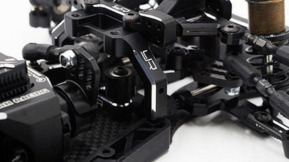 Yeah Racing Aluminum Suspension /Steering Performance Upgrade Black Yokomo YD2