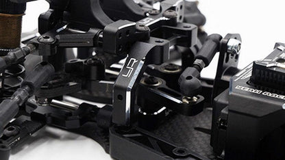 Yeah Racing Aluminum Suspension /Steering Performance Upgrade Black Yokomo YD2