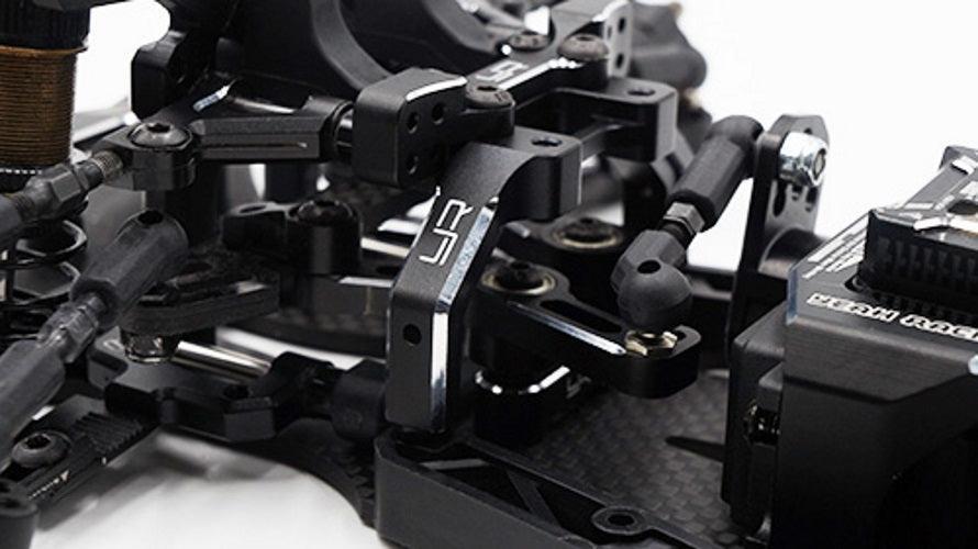 Yeah Racing Aluminum Suspension /Steering Performance Upgrade Black Yokomo YD2