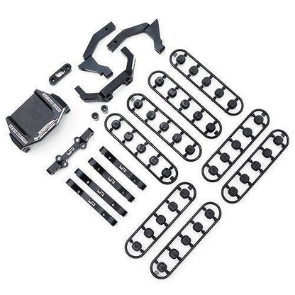 Yeah Racing Aluminum Suspension /Steering Performance Upgrade Black Yokomo YD2