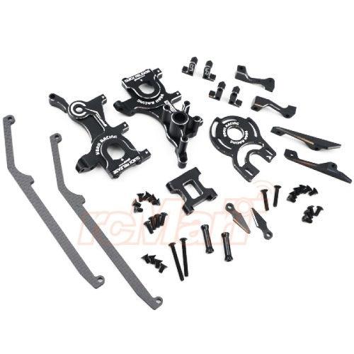 Yeah Racing YKYD-S03BK Aluminum Performance Upgrade Kit For Yokomo YD2S Black