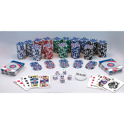 Chicago Cubs 300 Piece Poker Set by MasterPieces Puzzle Company INC
