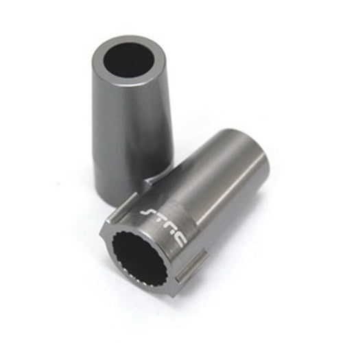 ST Racing Concepts STA80071GM Aluminum Rear Lock Out Set (Gun Metal) (2)