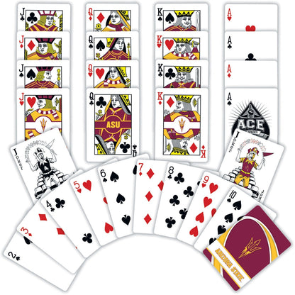 Arizona State Sun Devils Playing Cards - 54 Card Deck by MasterPieces Puzzle Company INC
