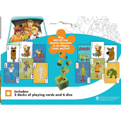 Scooby Doo 2-pack Playing Cards & Dice Set by MasterPieces Puzzle Company INC